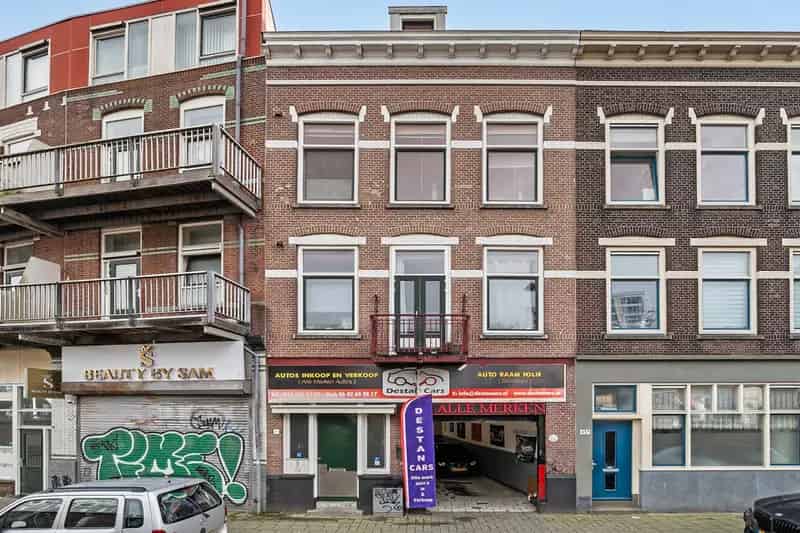 Belegging Rotterdam Hillelaan: Autoshowroom & 6 Studio's