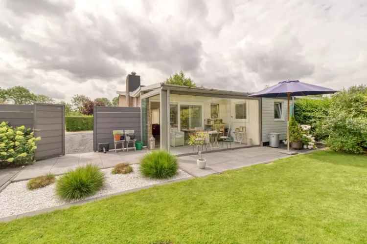 Halfvrijstaande recreatiewoning nabij strand Nieuwvliet