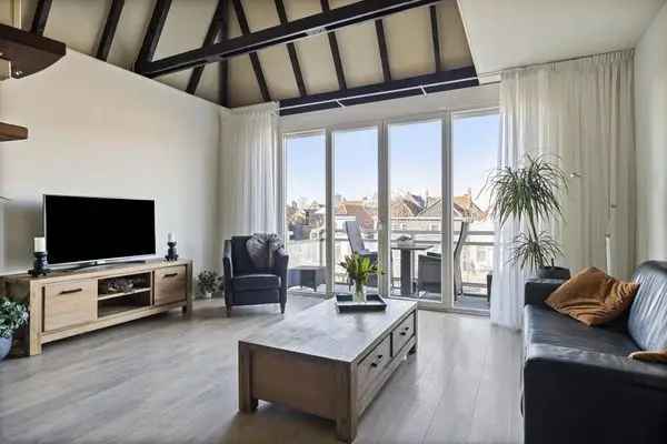 Havenappartement met balkon en berging te huur