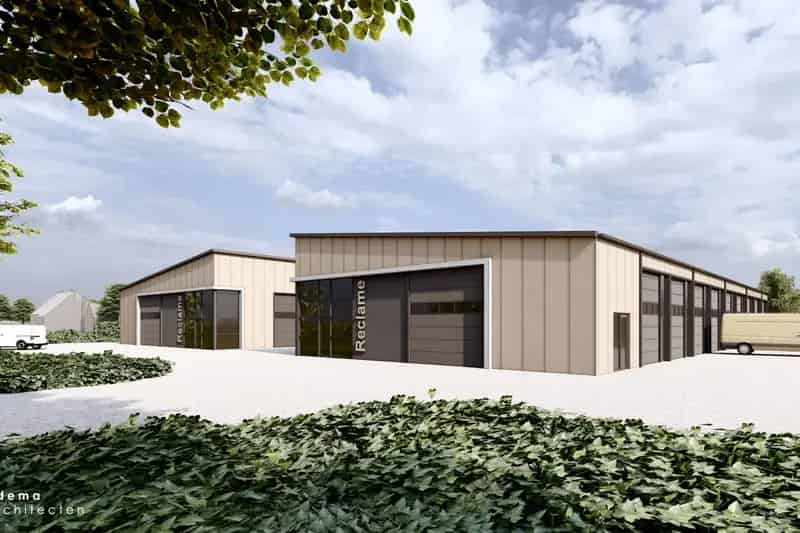 Bedrijfshallen te koop Hilaard - Units 46m² - 92m²