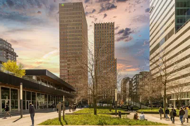 Kantoorruimte Amsterdam Zuid te huur Symphony gebouw