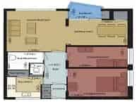 Appartement Amsterdam De Boelelaan 3 Kamers 77m2