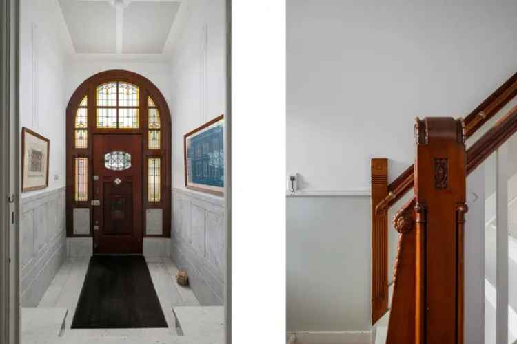 Herenhuis Kralingen 8 slaapkamers diepe tuin nabij Kralingse Plas