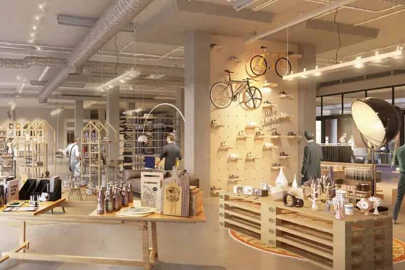 Winkel te Huur Amsterdam Amstel 39.5m2 Horeca Biologisch