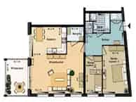 Appartement Mosalunet in Maastricht