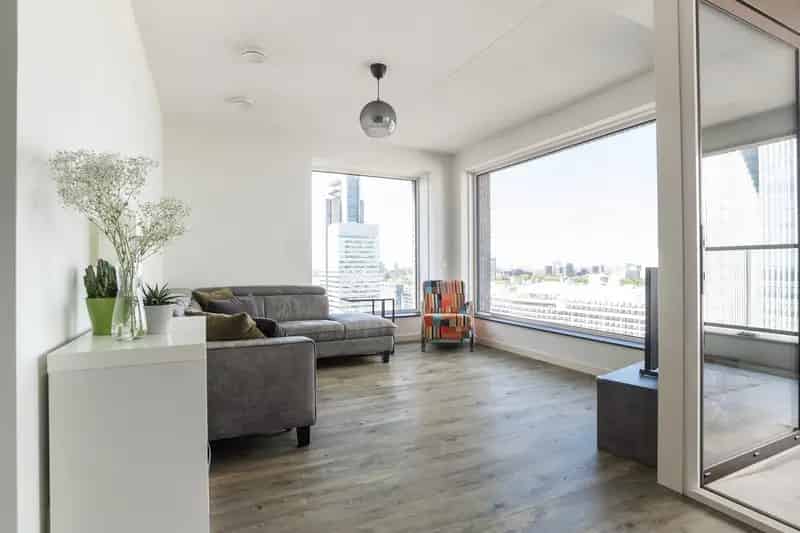 Luxe hoekappartement Rotterdam Wilhelminapier 2 slaapkamers