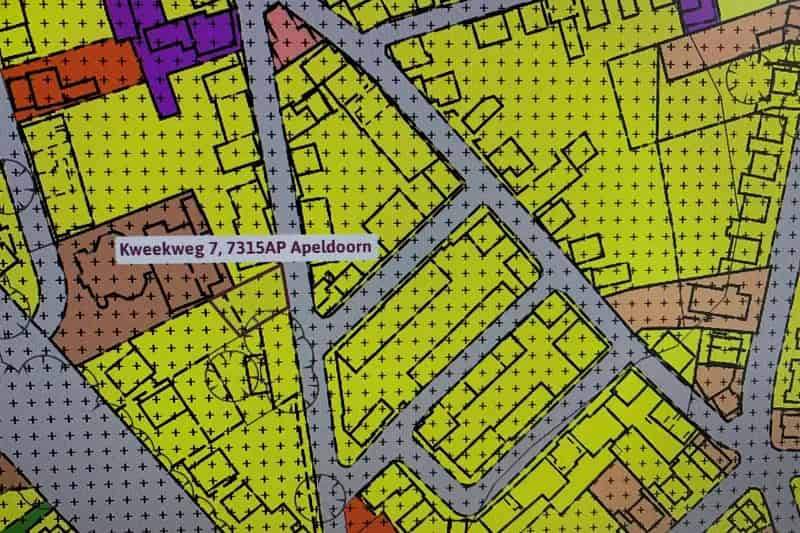 Bouwkavel Apeldoorn: Kweekweg 7