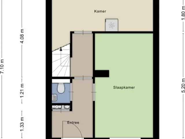 Gemeubileerde gezinswoning 4 slaapkamers Zuidlarenstraat