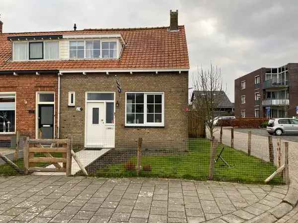 Hoekwoning Wissenkerke 107m2 2 slaapkamers 6 zonnepanelen