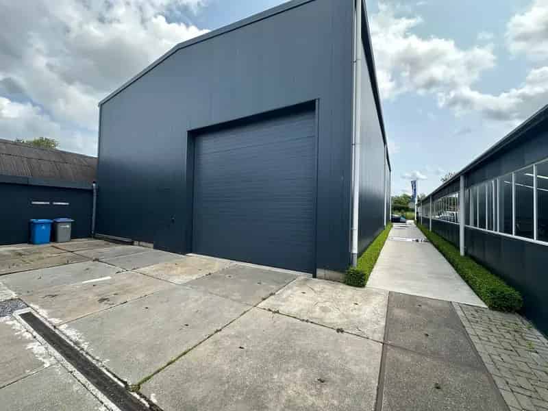 Bedrijfshal te huur Voorschoten 165m2 8m hoog