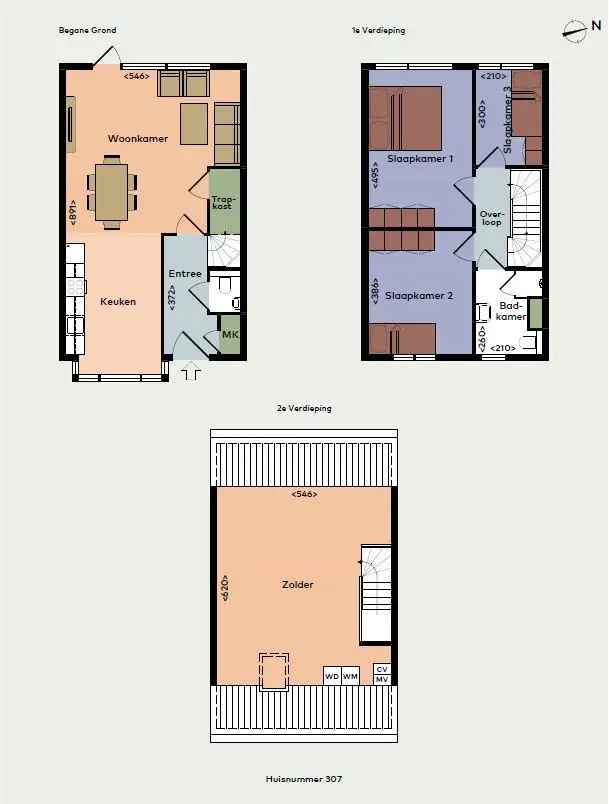 Ruime Vesteda Woningen te huur in Keijzershof Pijnacker