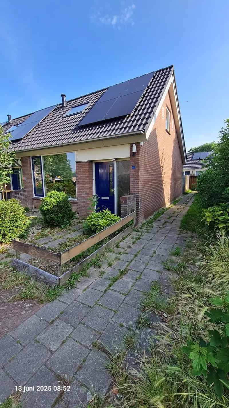 Seniorenwoning Potsmaat 48: Slaapkamer en badkamer beneden, tuin, verduurzaamd