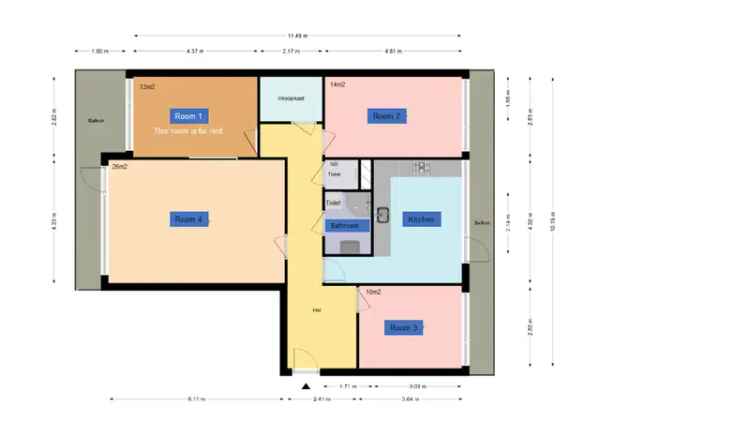 Studio Capelle aan den IJssel 2 Kamers