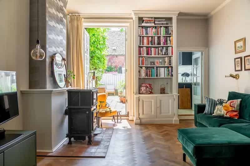 Stadshuis Haarlem Parklaan 3 slaapkamers zonnige tuin