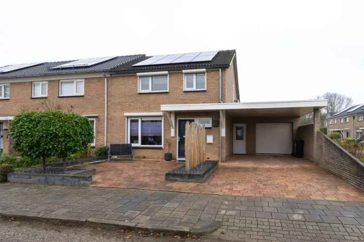 Hoekwoning Bemmel 3 slaapkamers moderne badkamer 8 zonnepanelen