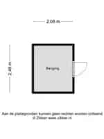 91m2 appartement De Marker A++ 2 slaapkamers parkeerplaats