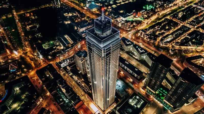 Penthouse appartement 720m2 te koop Rotterdam De Zalmhaven