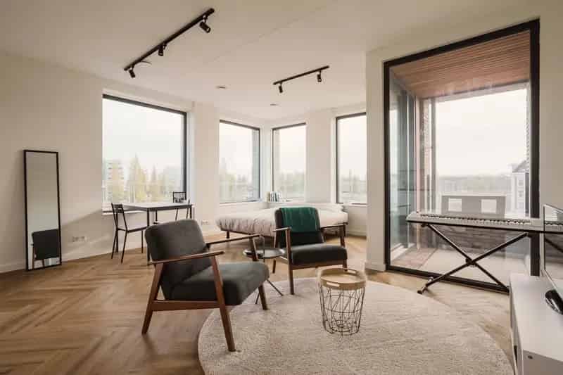 Amsterdam Centrum Studio Appartement 37m2  Nieuwbouw A++