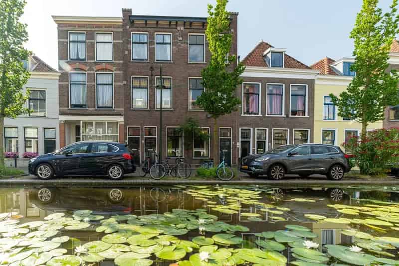 4 Kamer Parterre Delft  Rustige Gracht Originele Details Moderne Keuken