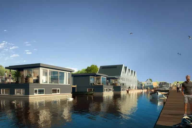 Waterwoning te koop Westknollendam 3 slaapkamers 100m2
