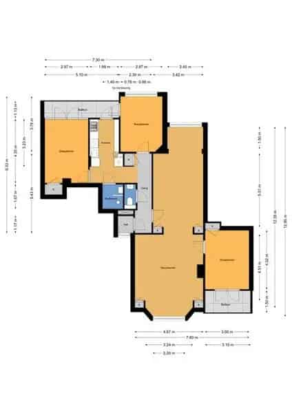 Ruim 5-kamer appartement Bloemenbuurt Oost Den Haag