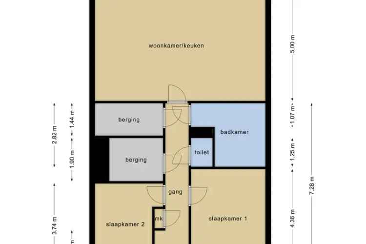 Nieuwbouwappartement Zoetermeer Type B1 Aqua