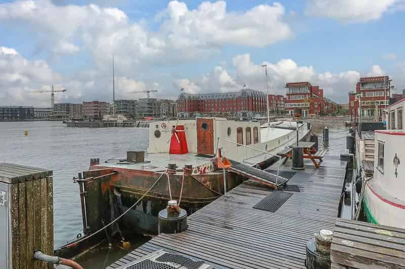 Huisboot Haparandasteiger Amsterdam Houthavens