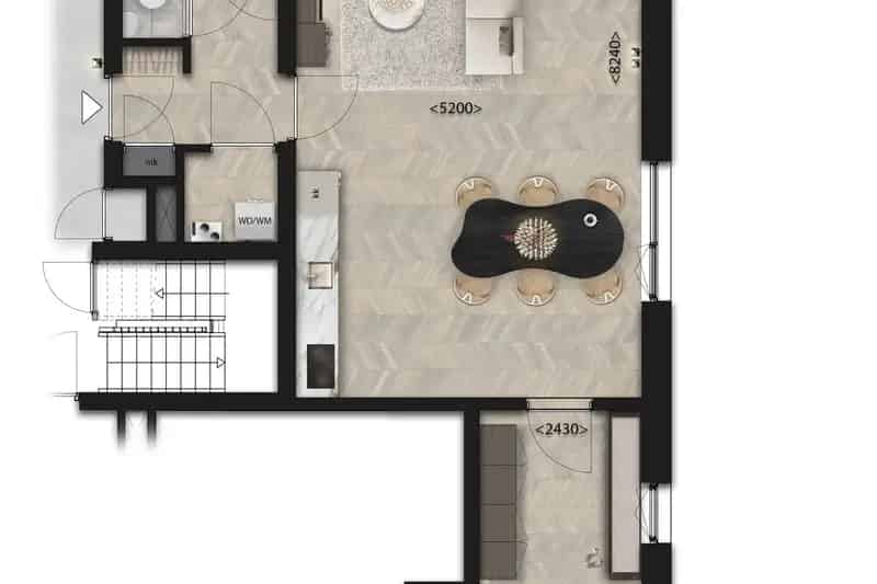 Luxe 2 Kamer Appartement Almere 78m2 Terras Eigen Parkeerplaats