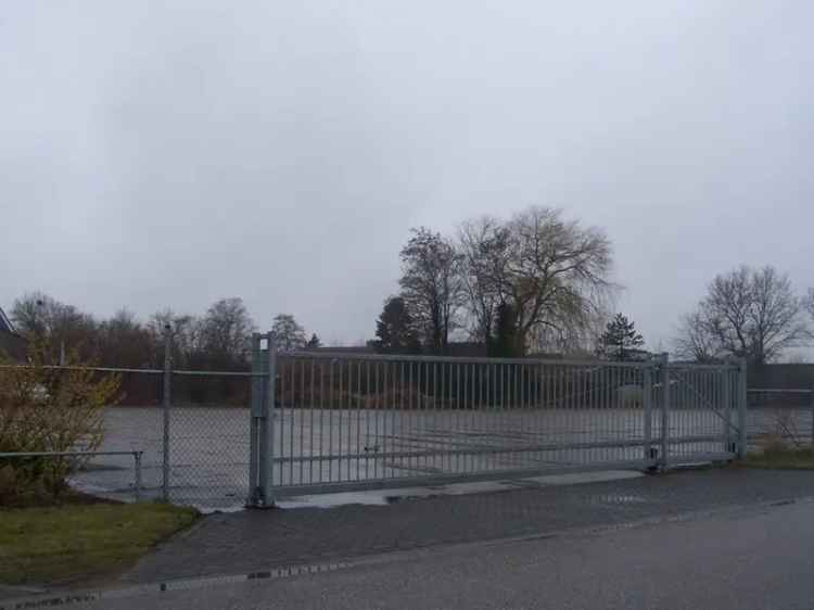 Bedrijfsterrein Gorredijk 4020m2  Heftruck geschikt