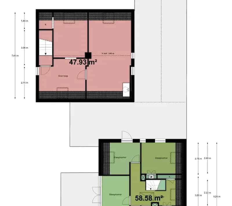 Bedrijfshal Leersum: Bedrijfswoning 156m2 met 190m2 Bedrijfsruimte