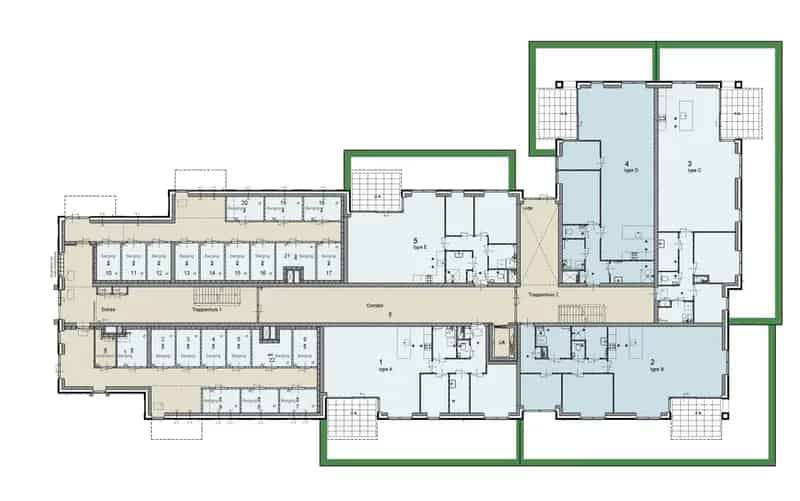Appartementen Buitenpost Acht Oan de Diken