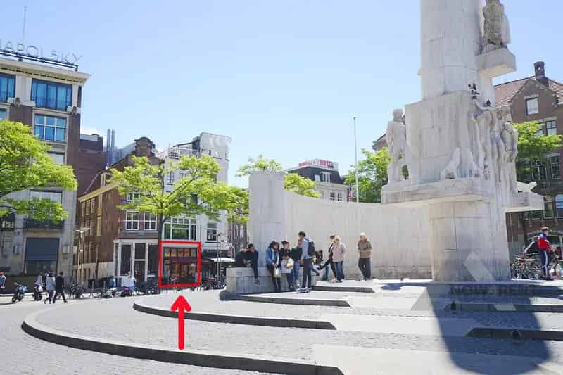 Winkelruimte Dam Amsterdam 65m2 te Huur
