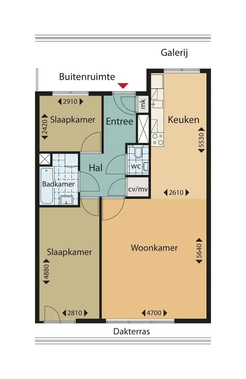 Huurappartementen Piazza Den Haag: 2 of 3 slaapkamers nabij station HS