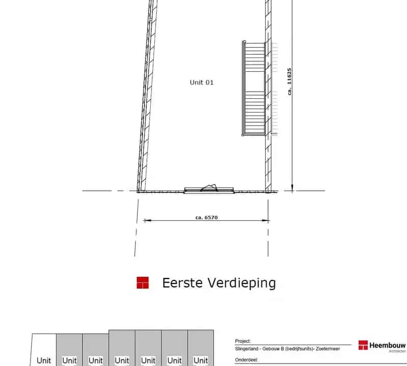 Bedrijfshal te Huur Zoetermeer Van der Waalsstraat