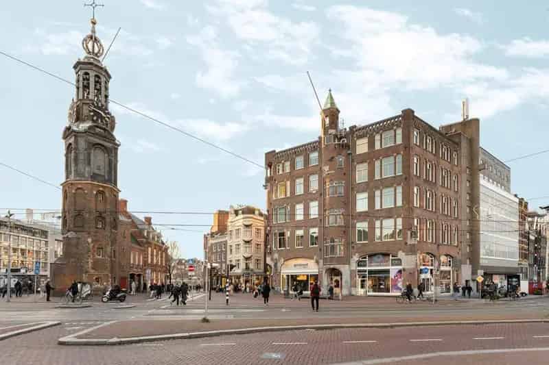 Muntplein Studio Amsterdam Centrum 68m2