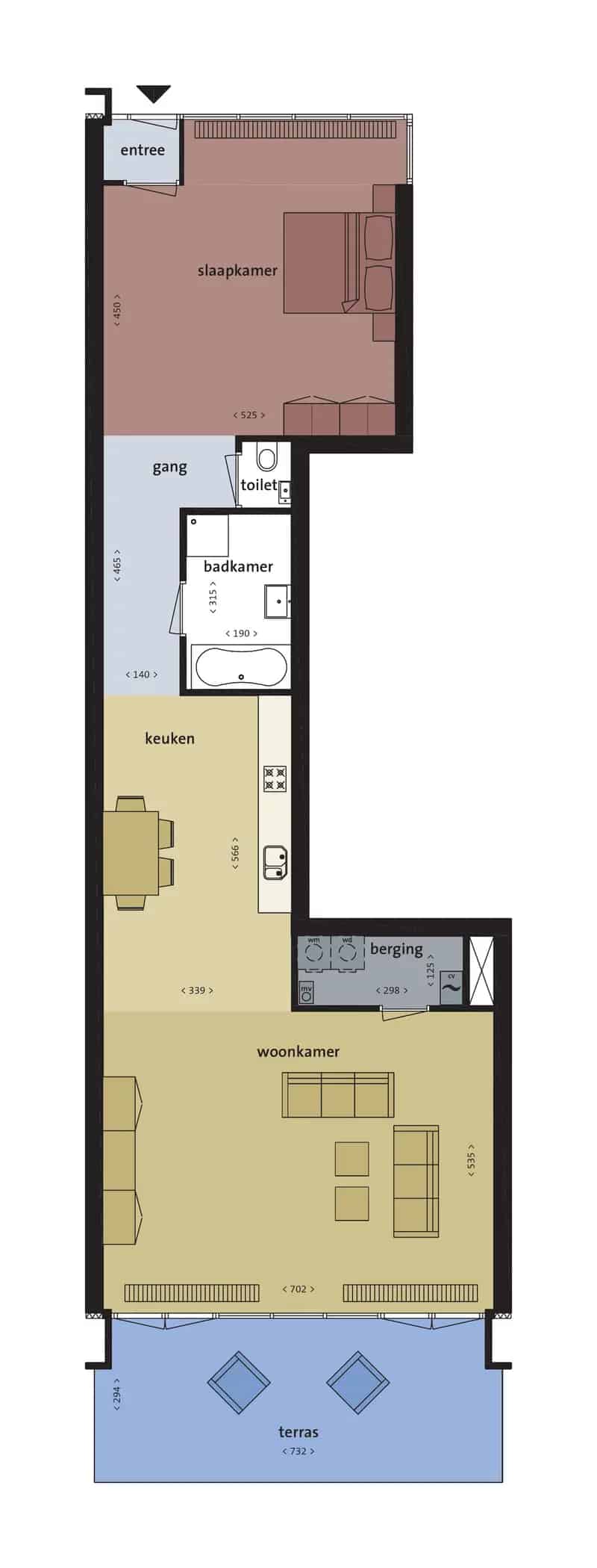 Appartementen Blok 4 Amsterdam Ruime Woningen Zonnig Terras