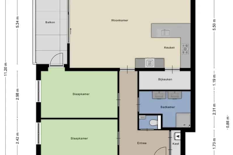 3 Kamerappartement Nieuw Park Leeuwensteijn