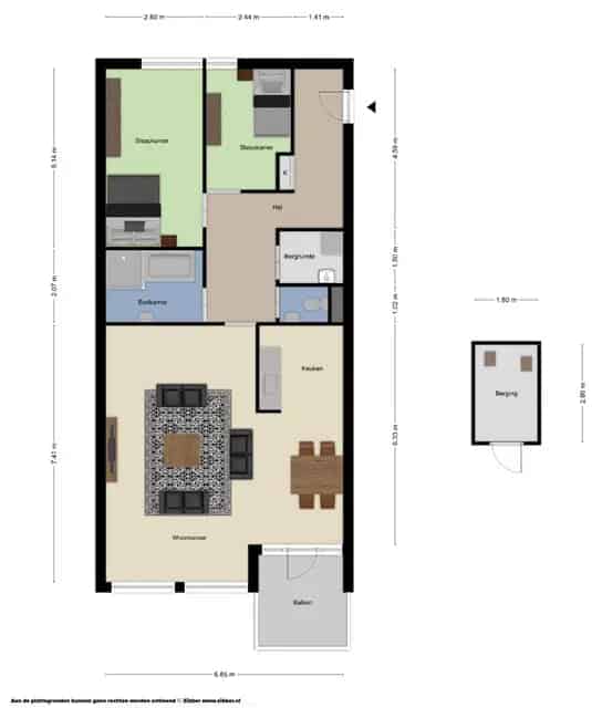 3 Kamer Appartement Geleen 96m2 te Huur