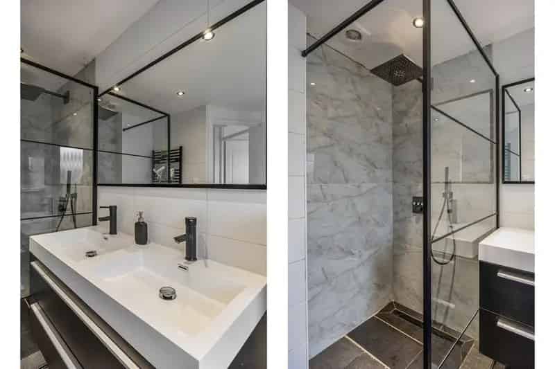 4-kamer bovenwoning met moderne keuken en badkamer