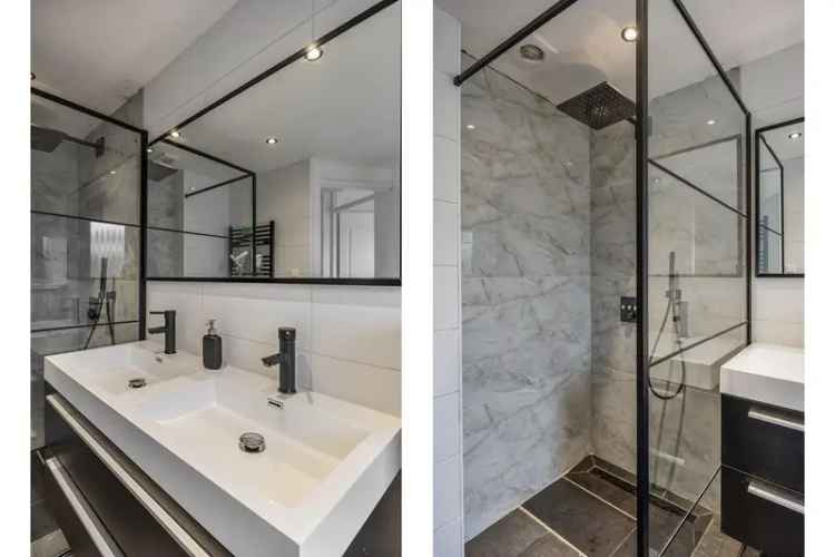 4-kamer bovenwoning met moderne keuken en badkamer