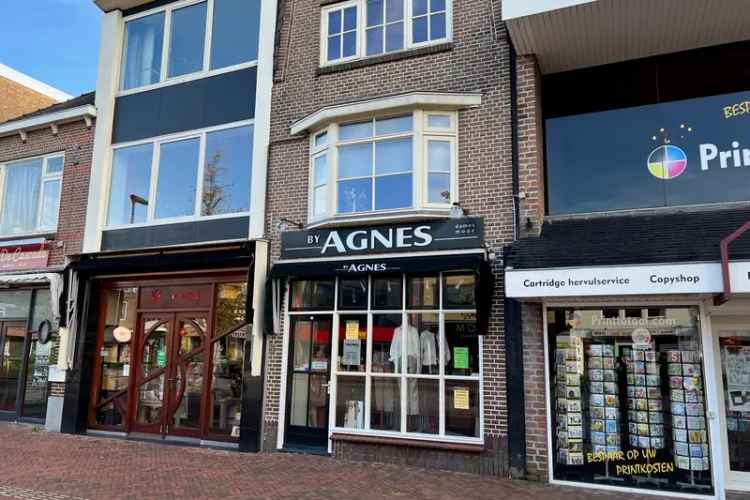 Winkelpand te Huur Hoogeveen Centrum 90m²