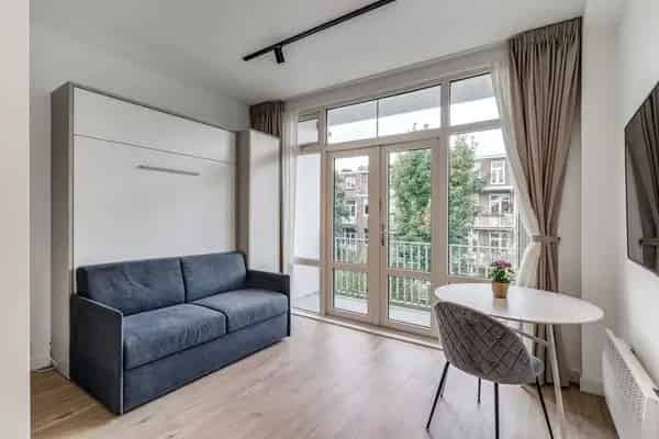 Amsterdam Studio te huur De Baarsjes gerenoveerd compleet gemeubileerd