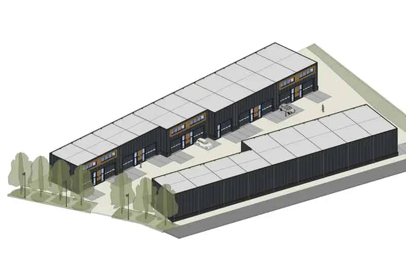 Bedrijfshal Sas van Gent | Zoek bedrijfshallen te koop: Poelstraat 4551 BR Sas van Gent 