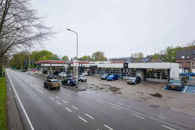 Bedrijfshal te Koop Kerkrade Showroom Werkplaats Tankstation