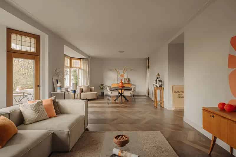 Appartement te koop Vondelbuurt 132m² 2 slaapkamers 2 balkons