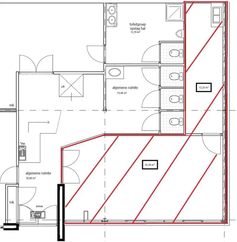 Bedrijfsruimte te Huur Opmeer De Veken 45m² Catering Broodjeszaak