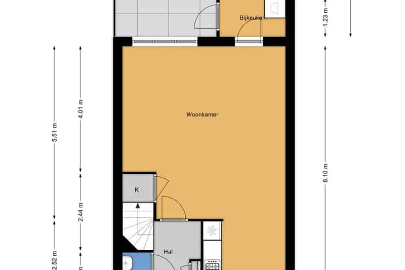 Huis te koop Almere Muziekwijk: Renovatieproject met 3 slaapkamers en tuin