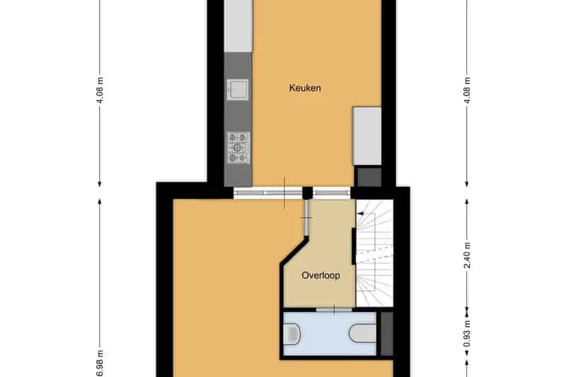 Huis te koop Weesp: Ruime stadswoning 155m² aan het water