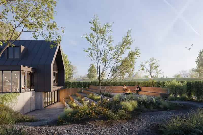 Bouwkavel 's-Gravevecht: 1443m², 421m² woonoppervlakte mogelijk