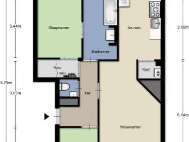 Ruime woning te huur Den Haag onbepaalde tijd